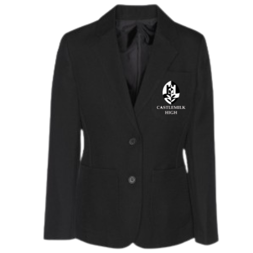 Castlemilk High School Girls Black Blazer | Innovation