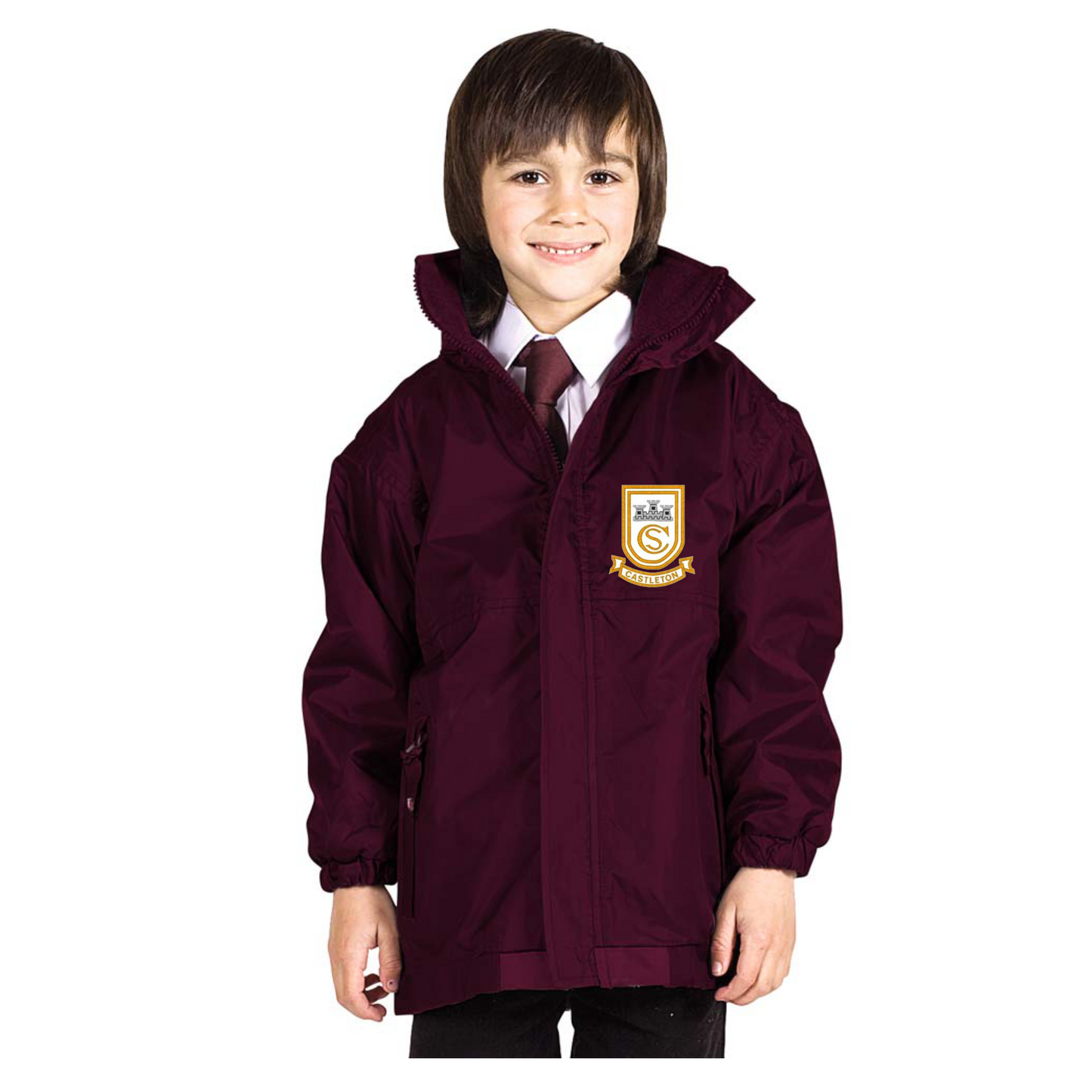 Reversible Jacket Castleton Primary School Burgundy