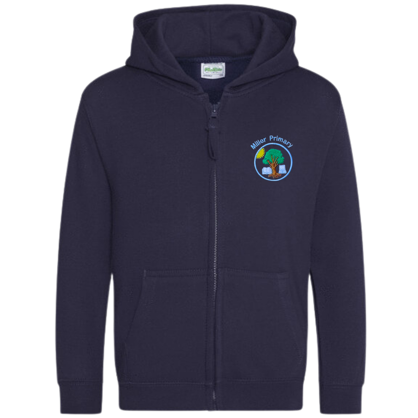 Miller Primary School | Navy Hoodie with School Badge