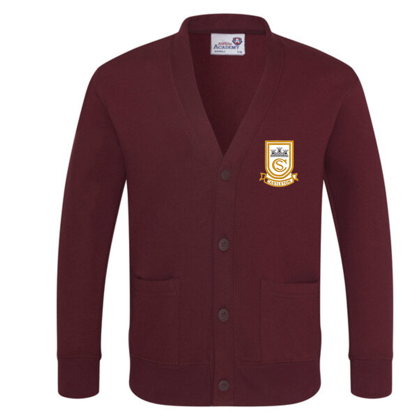 Castleton Primary School Cardigan Buttoned