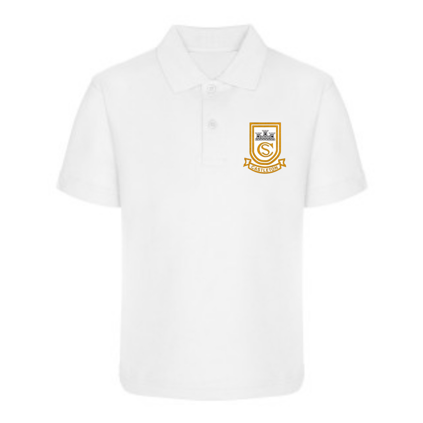 Castleton Primary School | White Polo Shirt