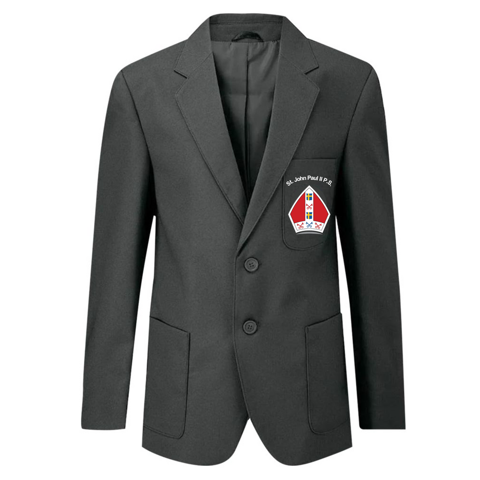 St Peters Primary Paisley Boys Poly Blazer Black